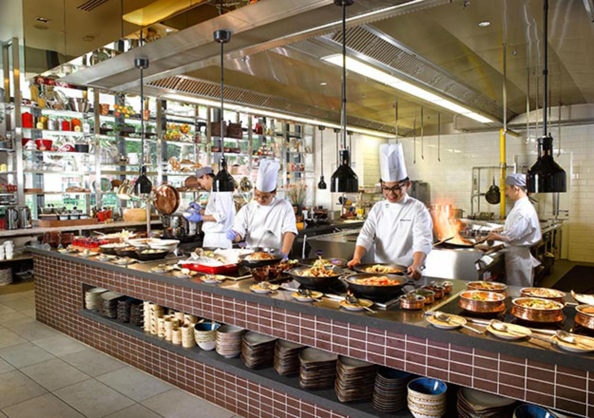 One Farrer Hotel Σιγκαπούρη Εξωτερικό φωτογραφία A commercial kitchen
