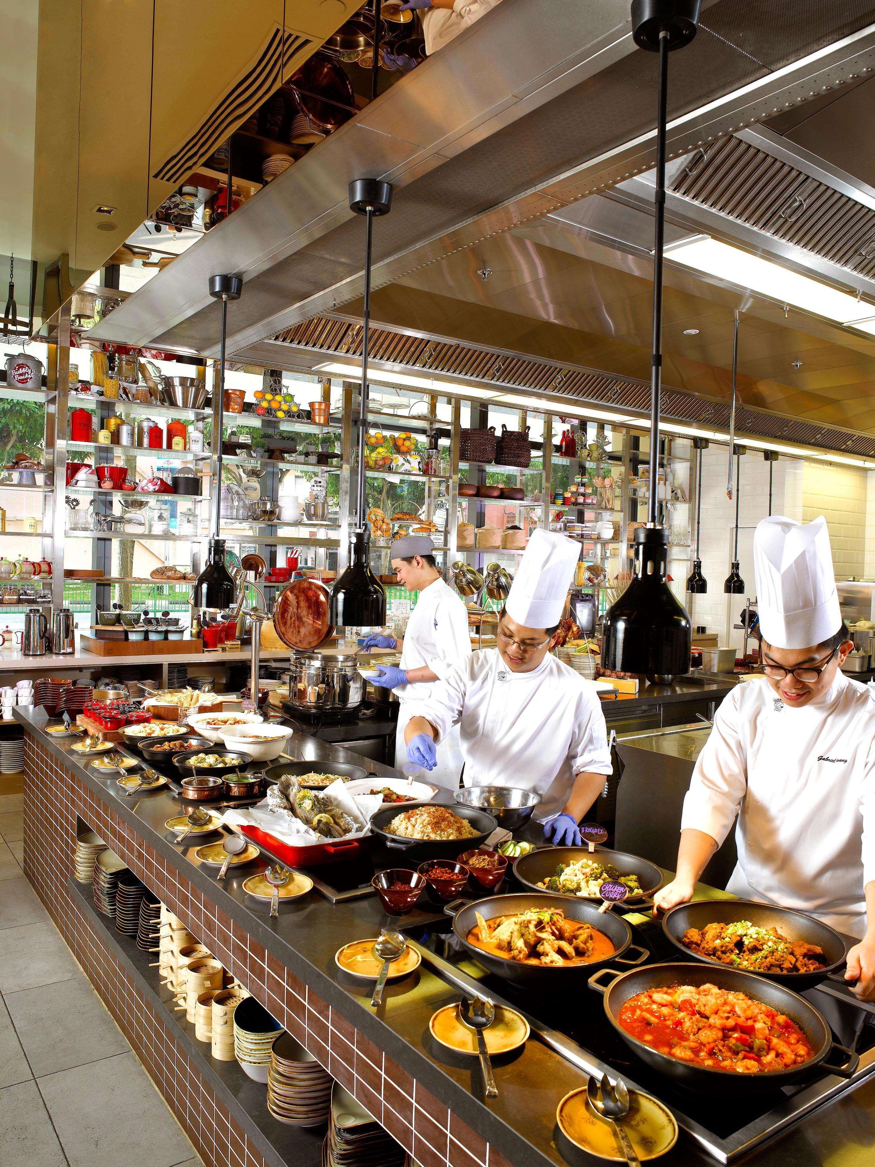 One Farrer Hotel Σιγκαπούρη Εξωτερικό φωτογραφία A commercial kitchen