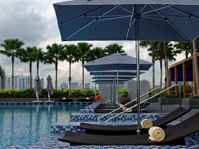 One Farrer Hotel Σιγκαπούρη Εξωτερικό φωτογραφία The pool at the hotel